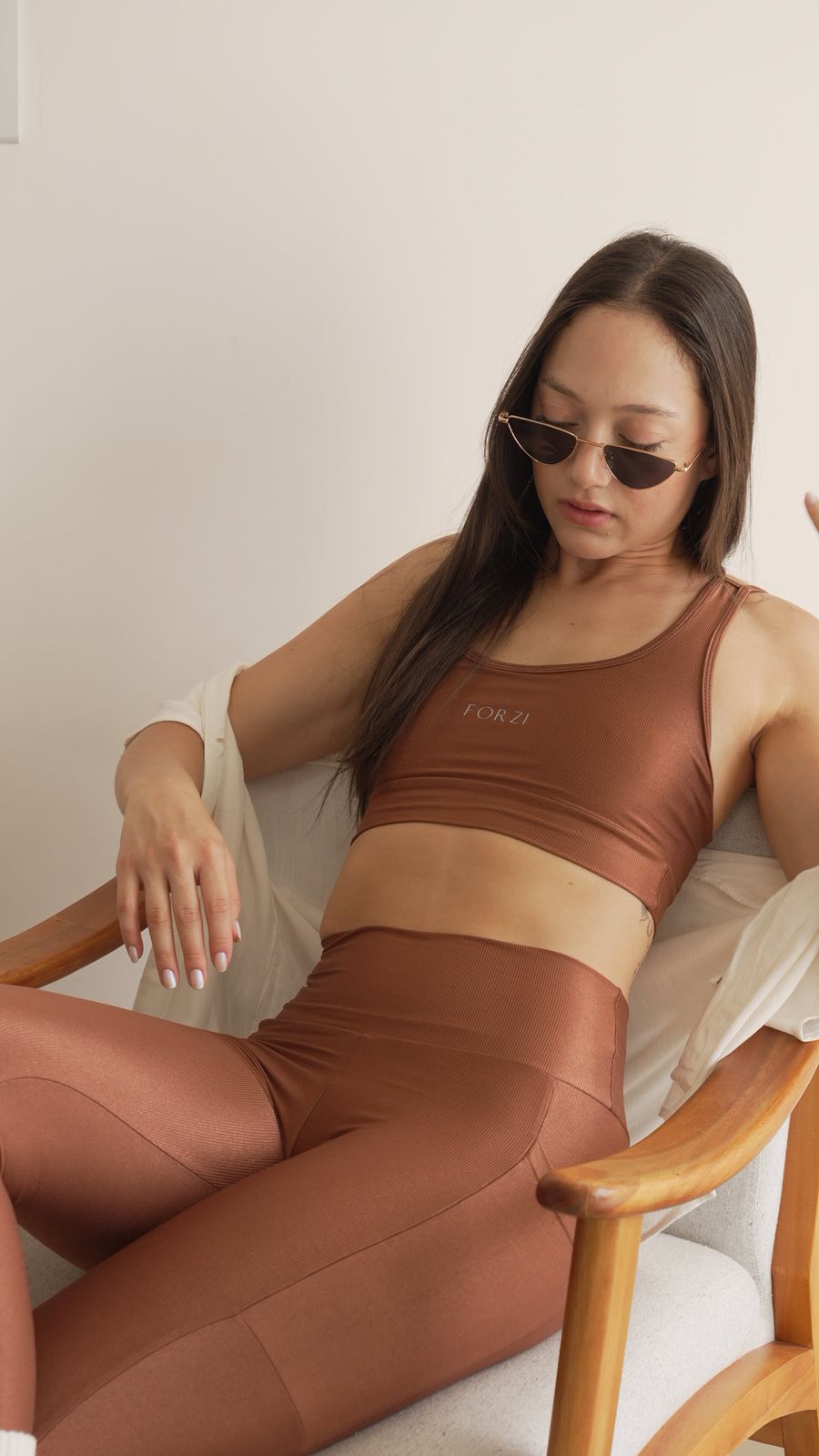 Conjunto Legging Fitness Moucha Mousse
